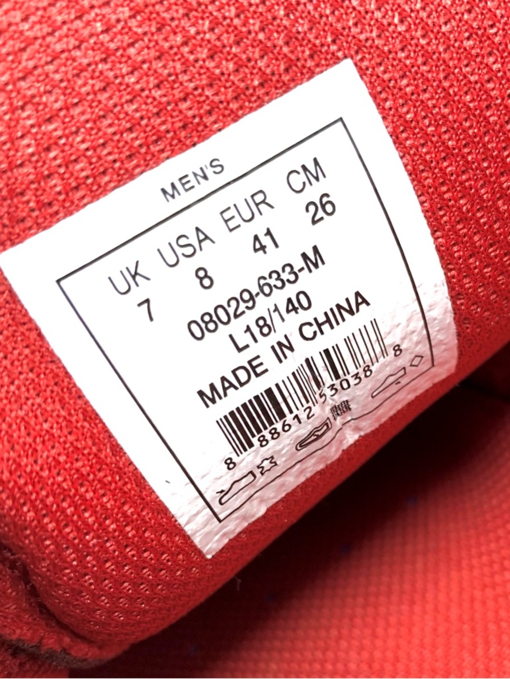 Supra Stacks II Vulc Red Nubuck/Canvas Low-Top Skate Sneakers 8 Mens Sporty Punk - Picture 15 of 16